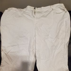 White jeans